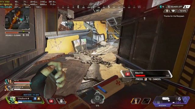 Apex Legends | RTX 3080 + Ryzen 7 5800X3D | 1440P | Low Settings смотреть онлайн