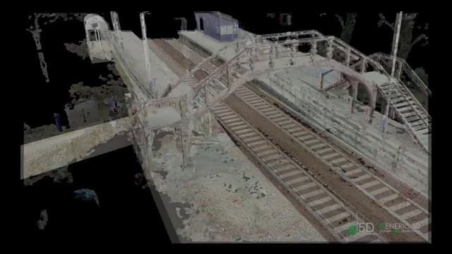 Railway Station, from Point Cloud to BIM смотреть онлайн