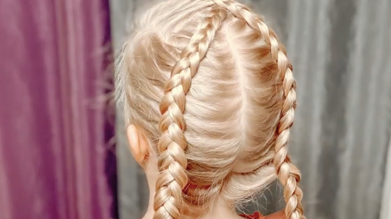 Простые косы за 5 минут смотреть онлайн