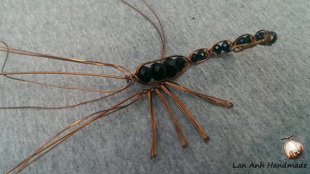 Wire Scorpion - DIY Wire Jewelry - Halloween Jewelry Idea 270