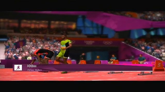 100 Meter - London 2012 Olympics for Playstation Move - PS3 Fitness смотреть онлайн