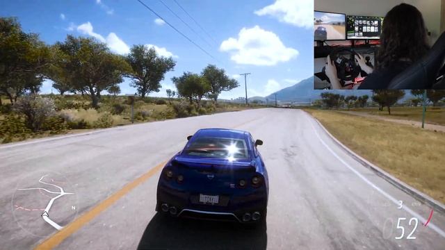 Nissan GT-R 2017 / Forza Horizon 5 / Logitech g29 gameplay by Tixy! смотреть онлайн