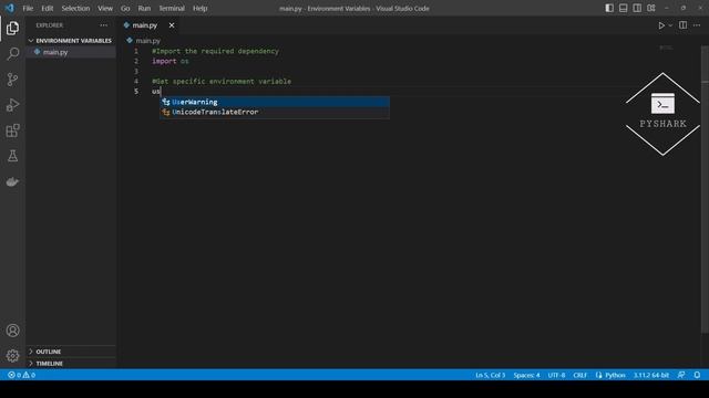 Working with Environment Variables in Python Explained - Intermediate Python - Programming Tutorial смотреть онлайн