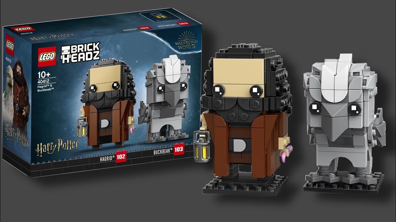 Robi News #17 новый набор Lego BrickHeadz 40412 Hagrid & Buckbeak, и новый журнал Lego