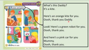 Kid's Box Starter - Unit 4 - My Toys - Giving - Trevor's Values.