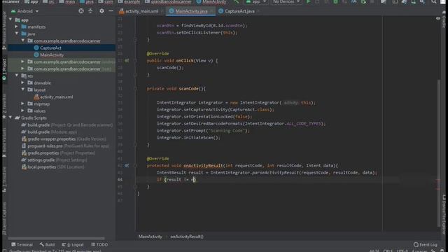 Android Studio Tutorial How to Scan Bar code or QR Code Using Camera tutorial [2020] смотреть онлайн
