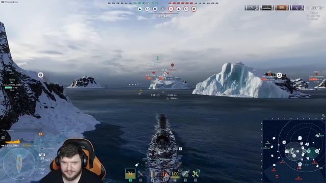 НИХРЕНА СЕБЕ, КАКАЯ КОНЦОВКА БОЯ?COLOMBO - World Of Warships (Мир Кораблей)