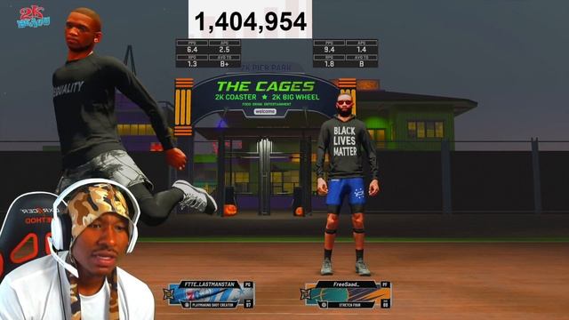 Duke Dennis FIRST GAME With BRAND NEW Stretch Playmaker! FIRST ANKLE BREAKER on 2K21! BEST BUILD! смотреть онлайн