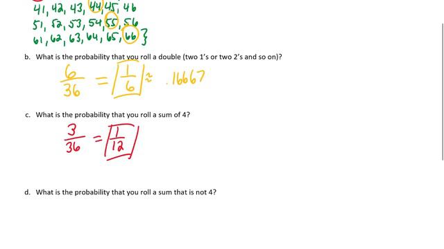 Calculating the sample space and probabilities for dice rolls (Probability #3) смотреть онлайн