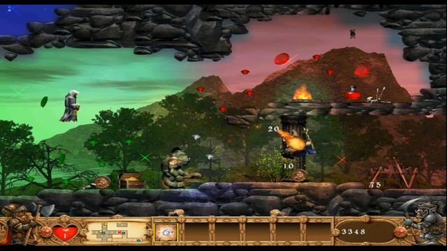 Brave Dwarves 2 - Rock Fortress (Custom level) смотреть онлайн