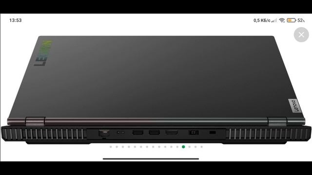 Ноутбук Lenovo Legion 5 15ARH05H (82B1003SRA) Phantom Black