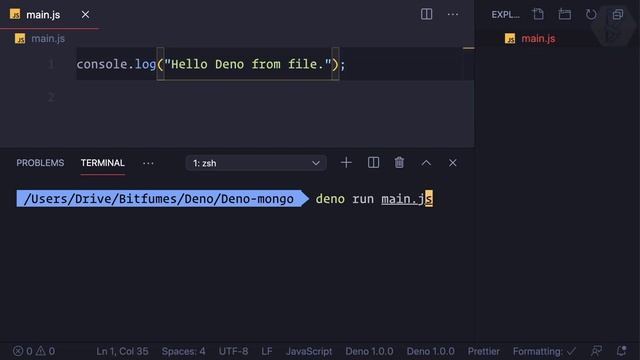 1  Deno Tutorials   Getting Started With Deno