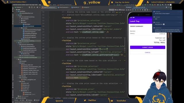 Android Basics in Kotlin | Project: Lunch Tray app | Unit 3: Navigation | Pathway 4 | Part 7 смотреть онлайн