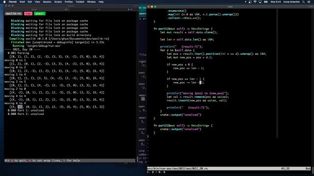 [Rust Programming] Advent of Code 2022 Day 20 - Grove Positioning System смотреть онлайн