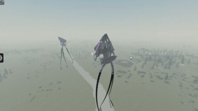 Playing As The Alien Tripod (War Of The Worlds Sandbox) (Roblox) смотреть онлайн