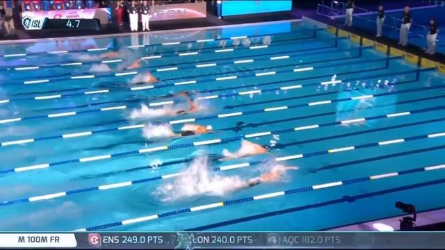 Морозов - 100 м Вольный стиль Мужчины. Лондон 2019 смотреть онлайн