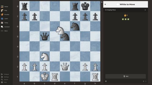 Chess lesson # 37: Prove you are as advanced as you think you are | Chess tactics | Hanging pieces смотреть онлайн