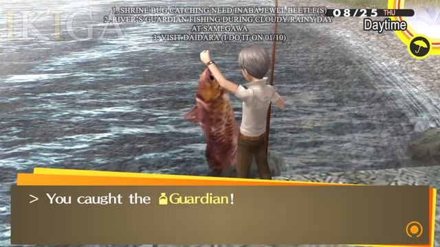 P4G QUEST 60 SAMEGAWA RIVER GUARDIAN FOR OLD MAN DAIDARA (PERSONA 4 GOLDEN STEAM 2020) смотреть онлайн