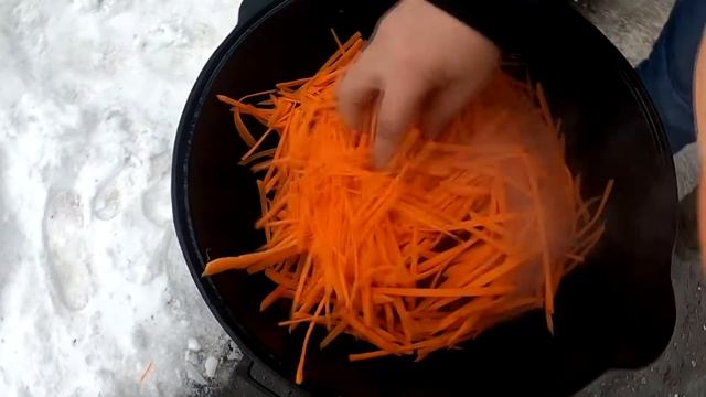 Приготовил вкуснейший плов с бараниной в казане! Показываю этот рецепт вам! смотреть онлайн