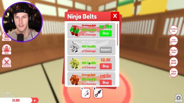 Building My Own NINJA TYCOON In ROBLOX! смотреть онлайн