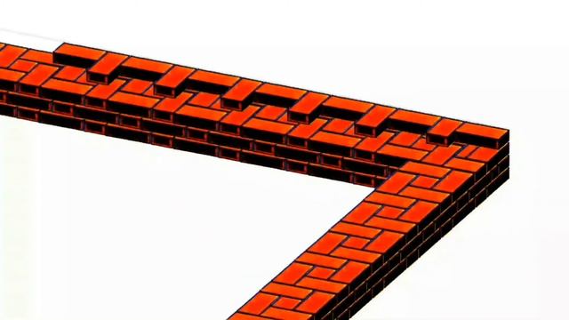 Bricklaying Flemish Bond - 1.5 Brick Thick Wall