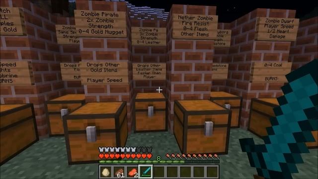 Minecraft: MO' ZOMBIES (13 NEW TYPES OF CRAZY ZOMBIES!) Mod Showcase смотреть онлайн