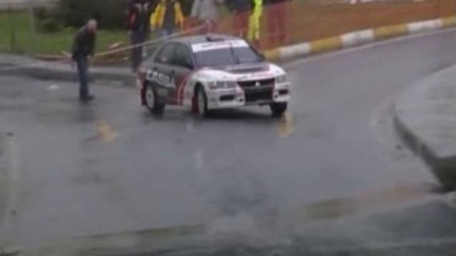Serkan Yazıcı | Maslak Sanayi Rally Road Show 2008 | Mitsubishi Lancer EVO9 смотреть онлайн