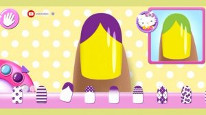 Hello Kitty Nails Salon ??? | Games for girls | Nail Art games for girls