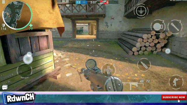 Gameplay World War Heroes || maps camerton deathmatch || Game Android Free Download смотреть онлайн