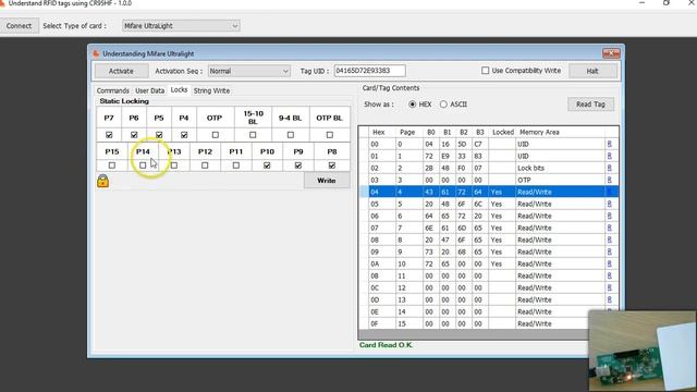 Understand Mifare Ultralight Locks and OPT смотреть онлайн
