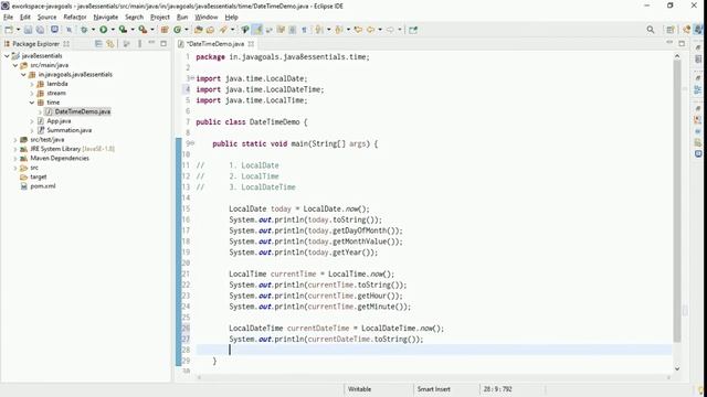 Time API | Java8 Essential Features смотреть онлайн
