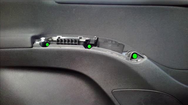 Vauxhall/Opel Meriva B front door card removal смотреть онлайн