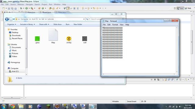 Java Maze Game Tutorial - 4 (part 2/2) - Laying Out The Map смотреть онлайн