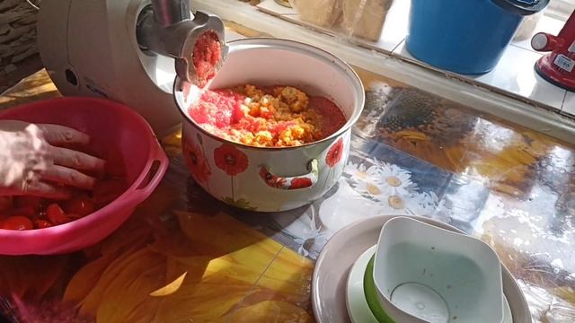 # живемвдеревне #аджикавсыромвиде #//Аджика в сыром виде// Быстро, вкусно???