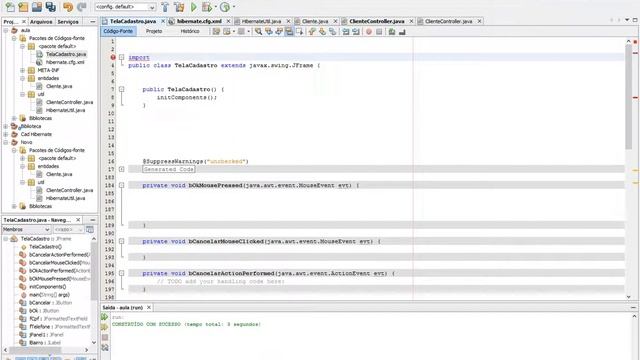 Implementação de uma aplicação CRUD utilizando Java 1.8 com Maven e Hibernate na IDE Netbeans 7.3 смотреть онлайн