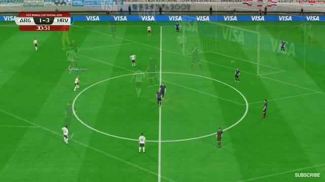 Argentina vs Croatia | Group D | FIFA World Cup Russia 21 June 2018 Gameplay смотреть онлайн
