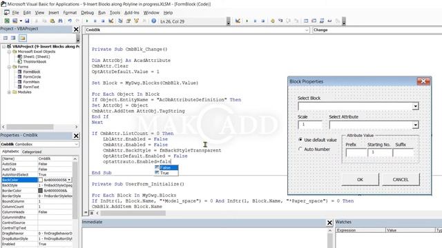 Access Autocad using Excel VBA - Part-9 смотреть онлайн