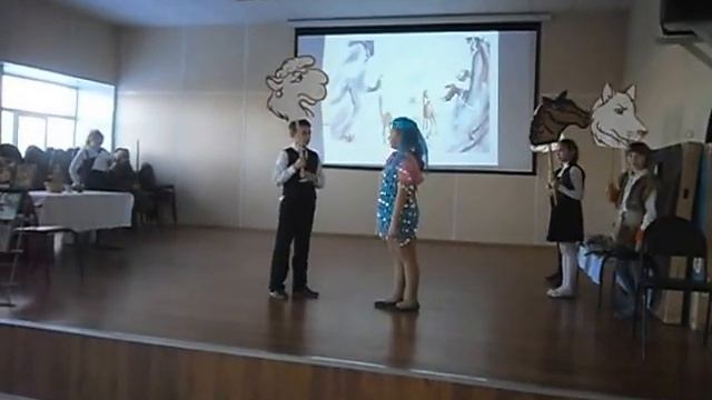 Редьярд Киплинг "Откуда у верблюда горб?", сценка 4 "А" класс смотреть онлайн