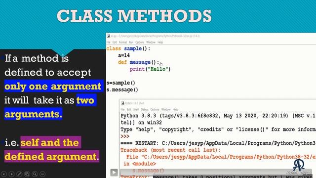Std 12 Computer Science | Chapter 10 | Python Classes and Objects | part 2 | #TNSCERT #Samacheer смотреть онлайн