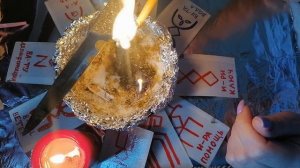 Чистка негативных энергии ?Заряжаем защитный оберег☀️.mp4