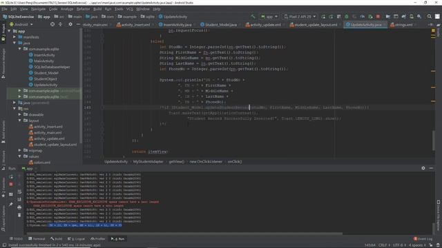 Android Studio SQLite (Part 5) смотреть онлайн