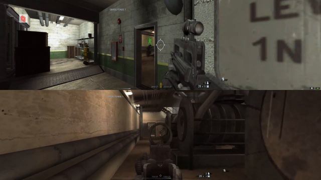 Tom Clancy's Rainbow Six: Vegas 2 Split screen multiplayer Coop mode Leruty and Jericho смотреть онлайн