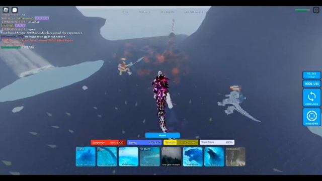 ТЕСТ на ремодель Frosbite Godzilla kaiju Universe в РОБЛОКС смотреть онлайн