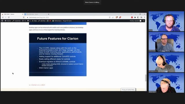 ClarionLive! 681 - Robert Zaunere - Future Features for Clarion! смотреть онлайн