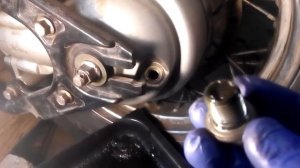 Замена масла в редукторе Yamaha DragStar 400