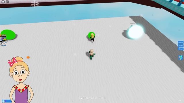 Как победить ? ? РОБЛОКС СНЕЖНЫЙ ШАР / ROBLOX SNOWBALL смотреть онлайн