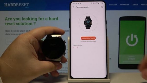 How to Check Firmware Updates in Huawei Watch GT 2 Pro - Update Your Watch