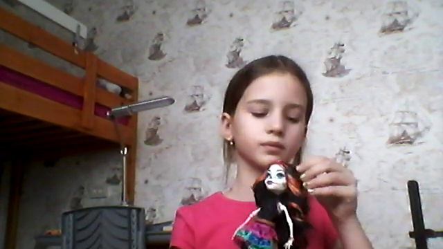 Обзор куклы Monster High Skelita Calaveras на русском смотреть онлайн