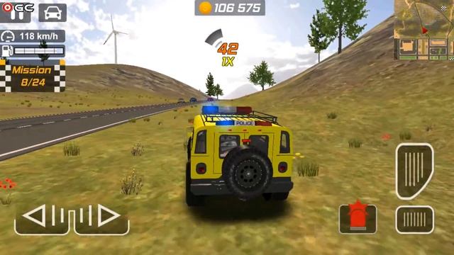 Police Drift Car Driving Simulator / New Blue Police Car / Android Gameplay FHD #6 смотреть онлайн