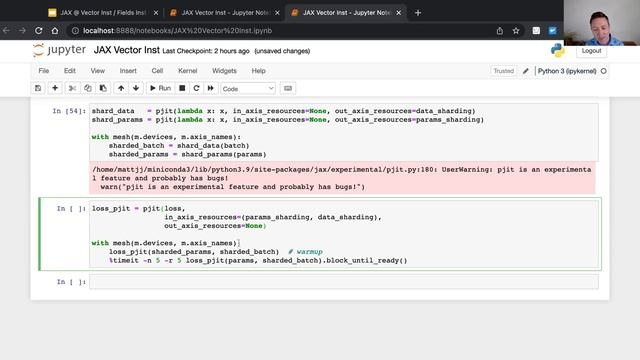 JAX: accelerated machine learning research via composable function transformations in Python смотреть онлайн